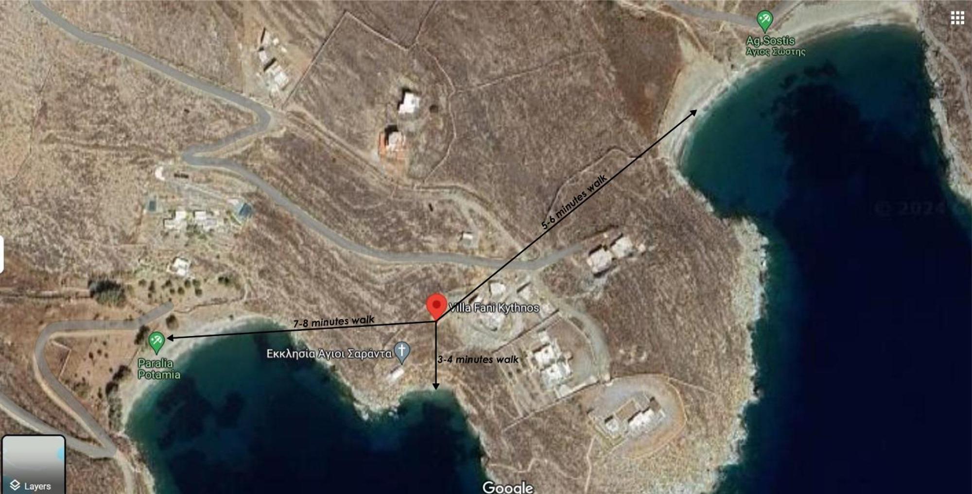 Villa Fani Kíthnos Buitenkant foto